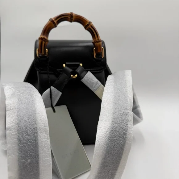 NEW Gucci Bamboo Backpack - Picture 3 of 10